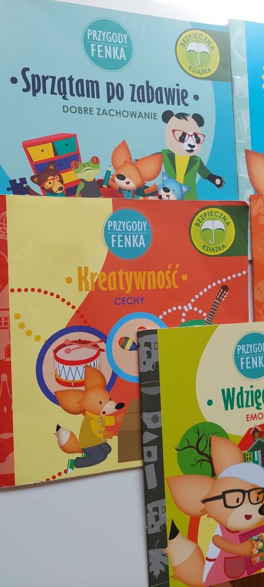 Sprzedam zestaw książek Przygody Fenka