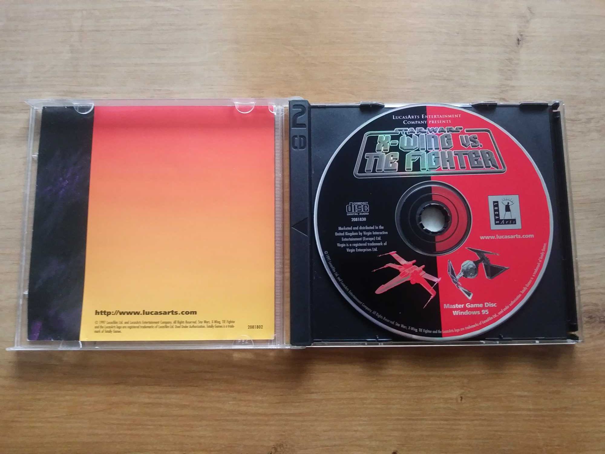 Gra X-Wing vs. TIE Fighter 2x CD - PC