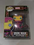 Funko pop iron man 649 blacklight special edition