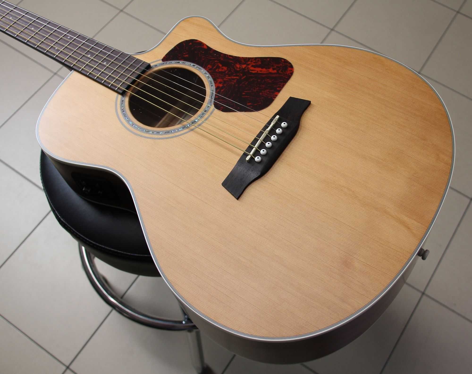 Gitara e-akustyczna Walden G770CEW - nowa / lite drewno / pokrowiec!