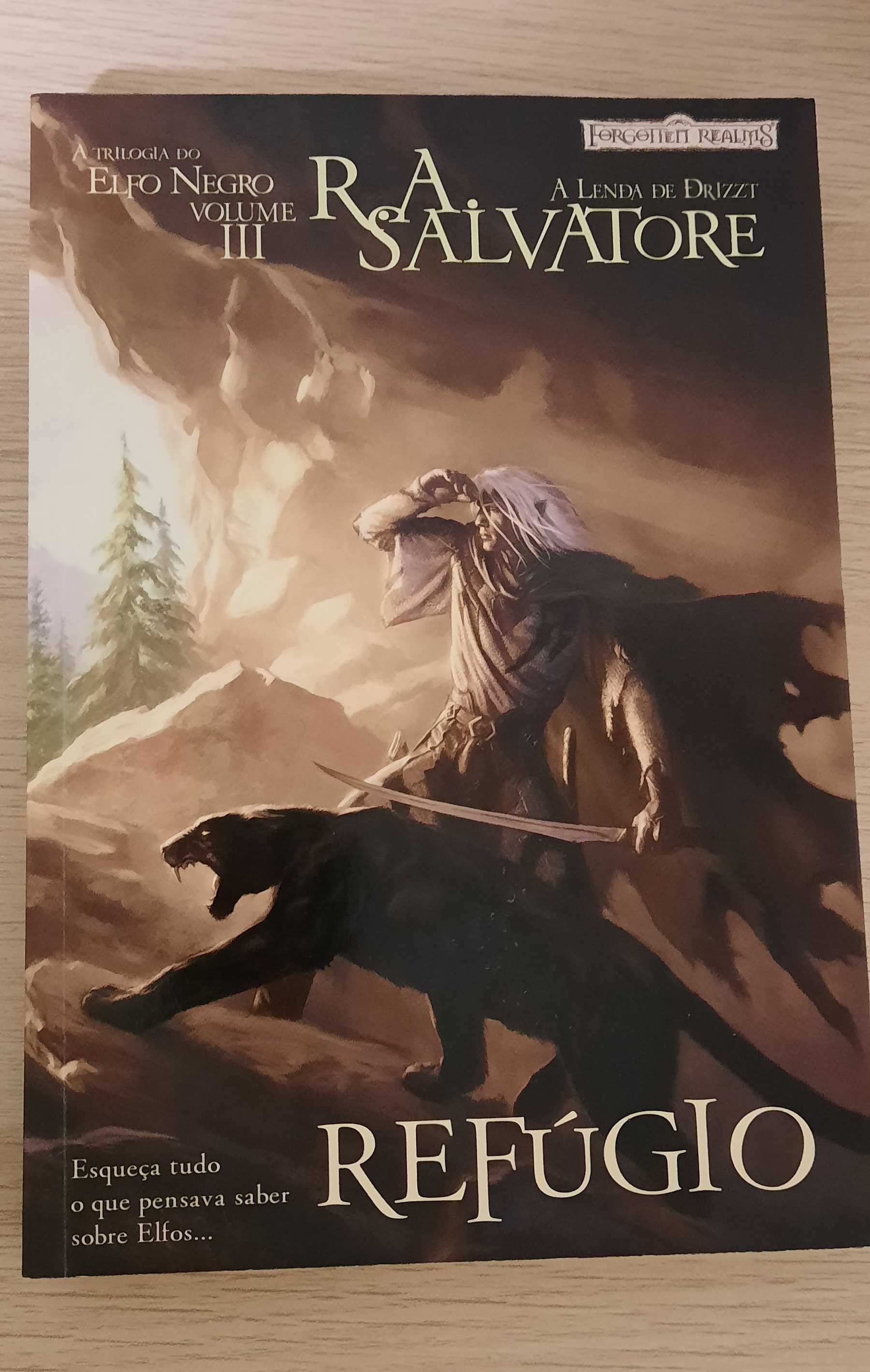 Livros elfo negro Drizzt. R.A.Salvatore