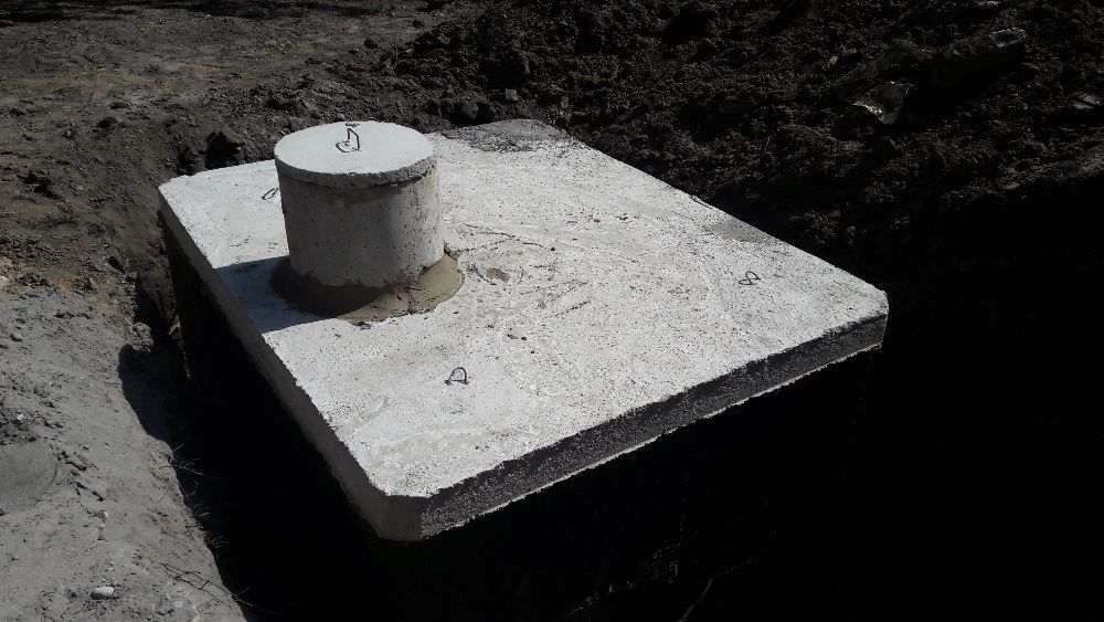 Szamba betonowe 5m3 z najazdem szambo dwukomorowe - zbiornik