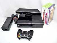 XBOX 360e / 250 GB / Kinect / Pad / 6 gier / Eko Komis
