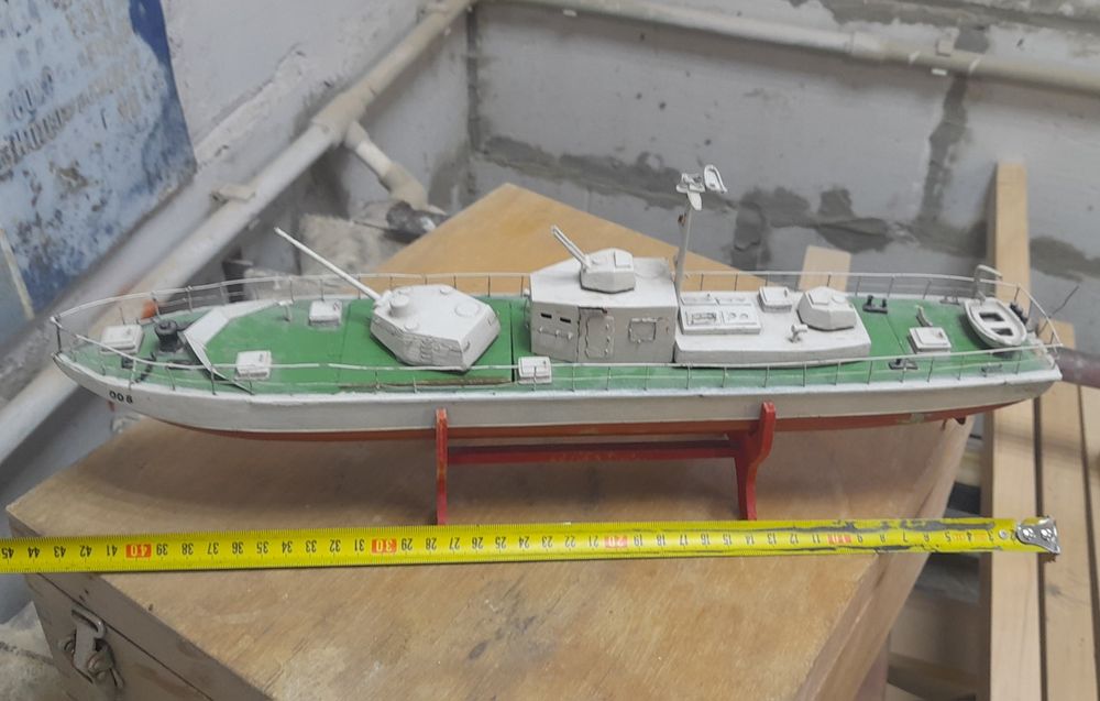 Бронекатер БкА 1124 , модель срср