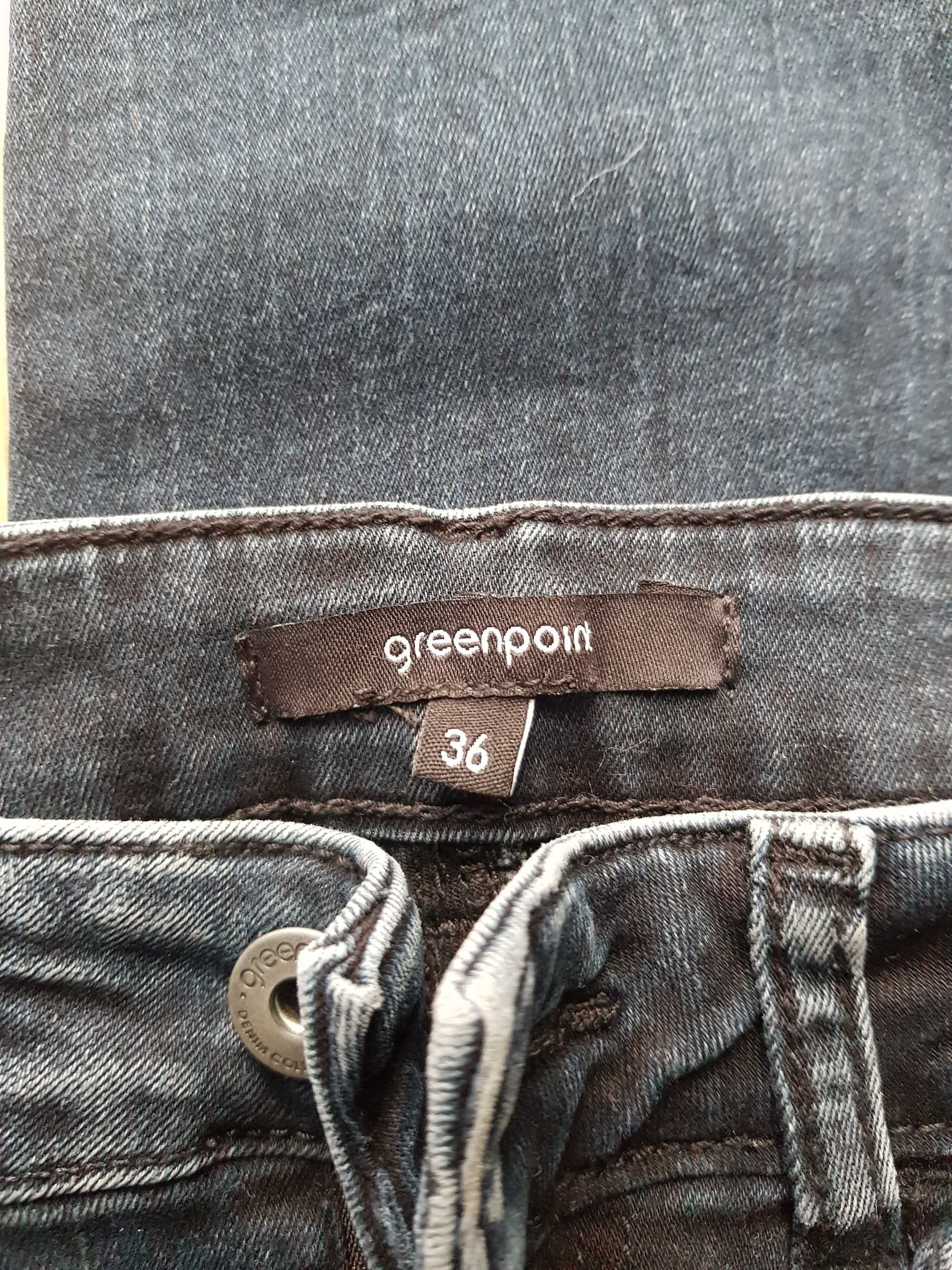Greenpoint jeansy rurki 36