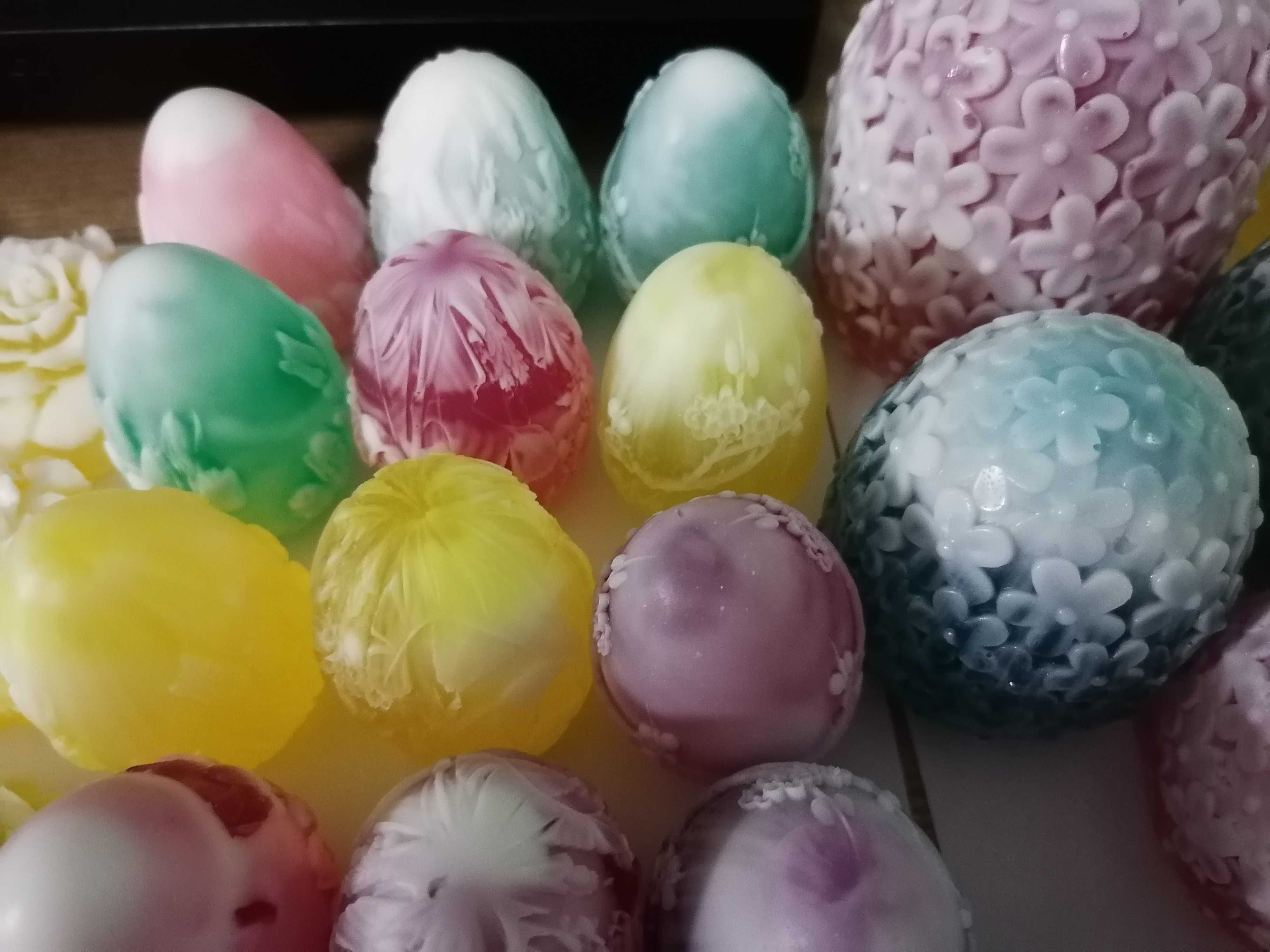 Mydełka mydło ręcznie robione z naturalne bazy Świąteczne Wielkanoc