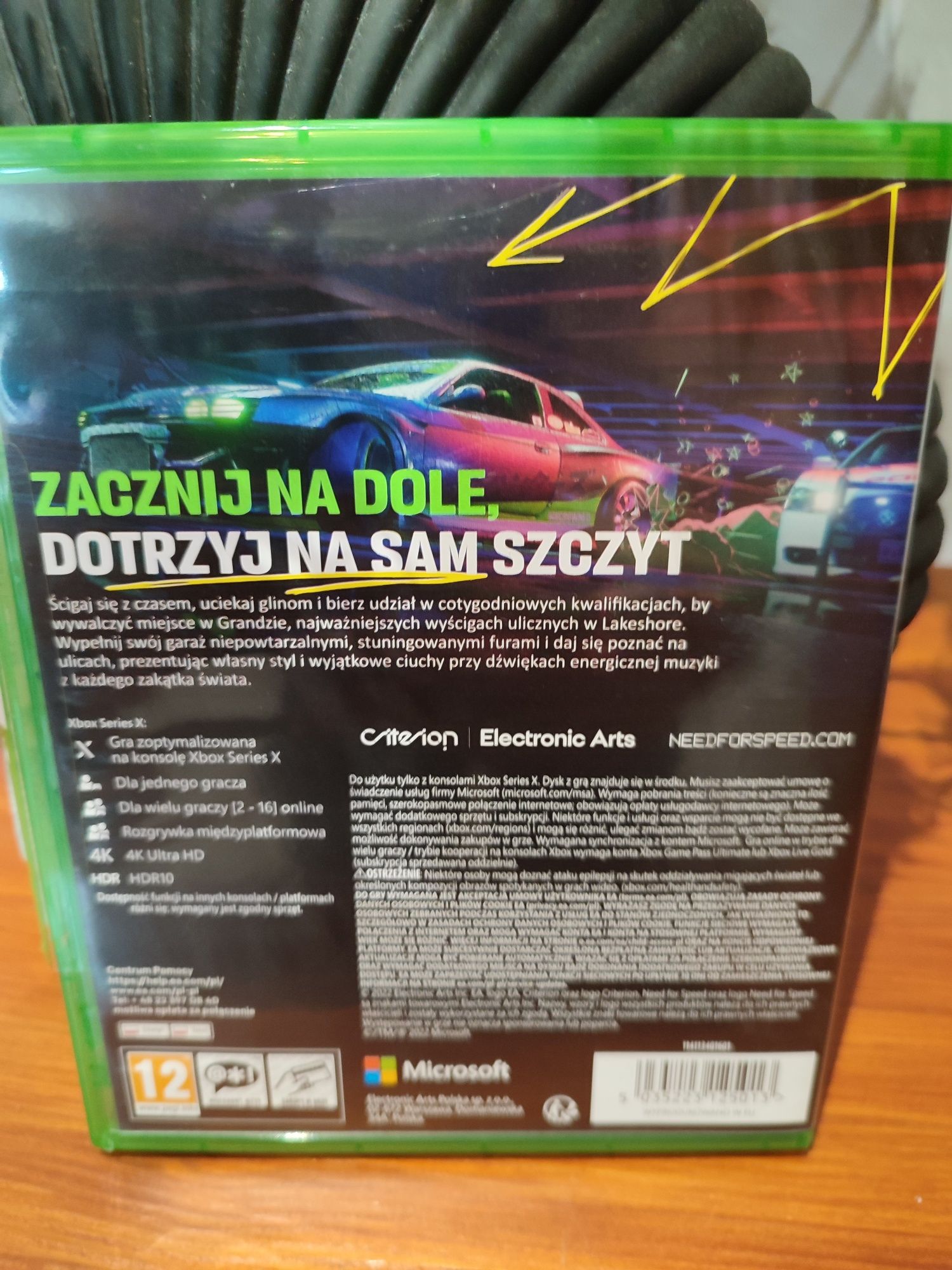 Gra Xbox Series X NFS UNBOUND