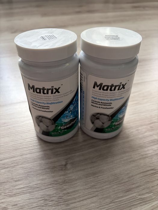 2xseachem matrix 250ml plus Yokuchi powder 1l
