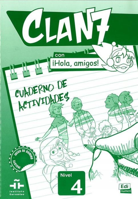 Clan 7 Con Hola Amigos 4 Język Hiszpański Zeszyt Ćwiczeń