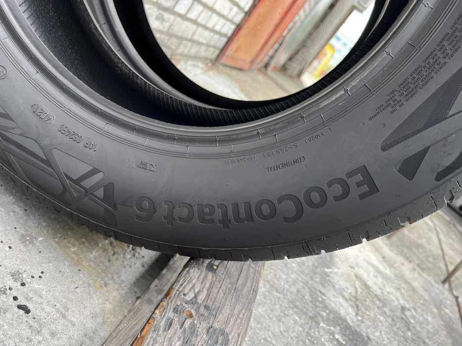 Opony letnie 215/65/R16 Continental EcoContact 6 / 22r - 2 sztuki