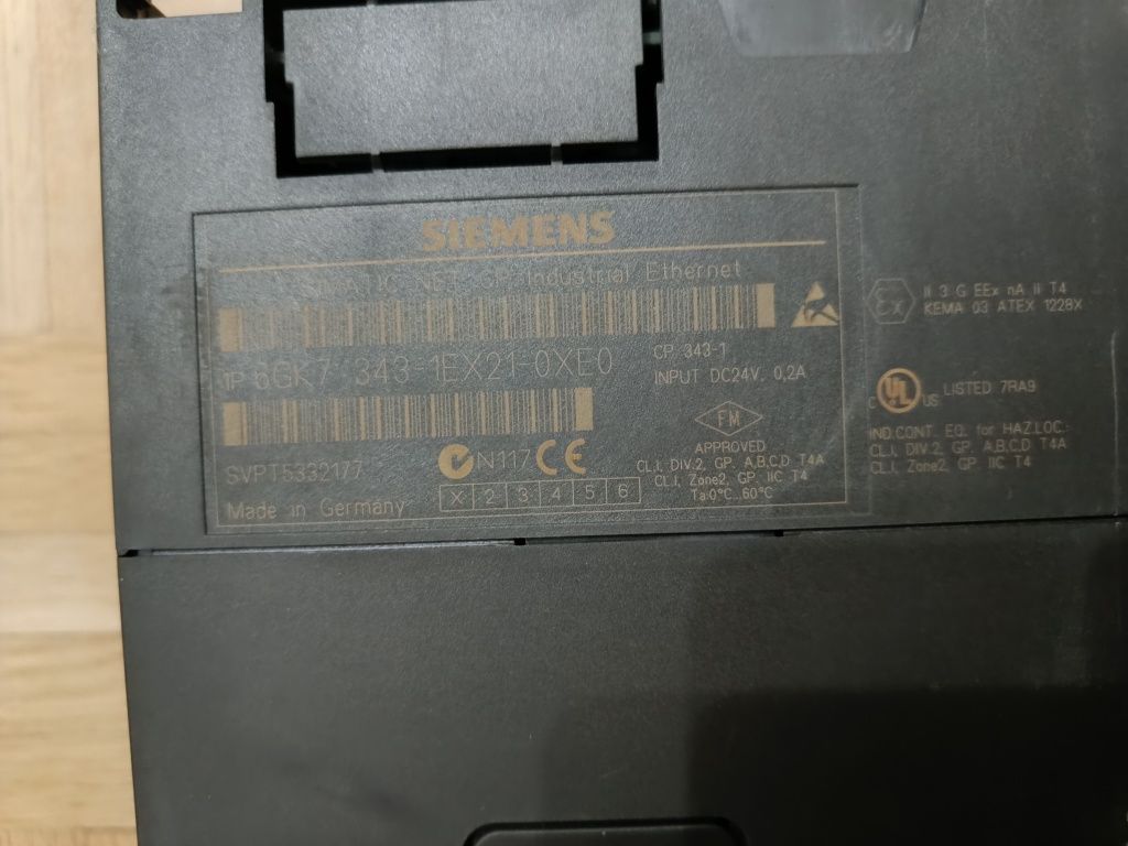 Siemens simatic net S7-300 CP 343-1 6GK7343-1EX21-0XE0