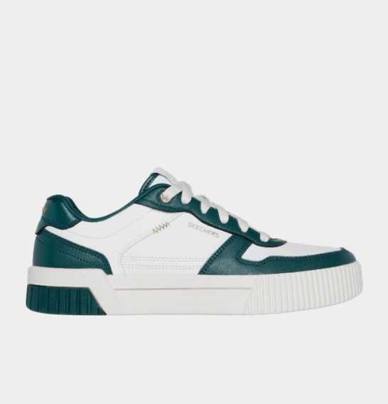 Оригінальні жіночі кеди skechers / кеди білого кольору