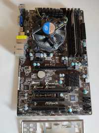 ASRock z77pro3 Płyta główna + procesor + pamięć