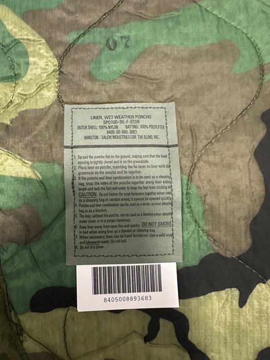 Liner kontraktowy woodland us army