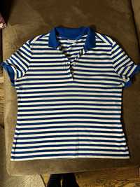 Polo damska Lacoste 4-button striped rozmiar 46