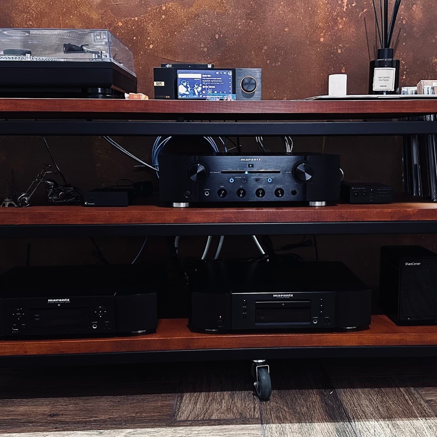 Szafka Rtv z drewno stoliki audio  HiFi na wymiar regał komoda