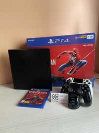 Магазин! Sony Playstation 4 Fat 500GB+300 игр ps+С гарантией