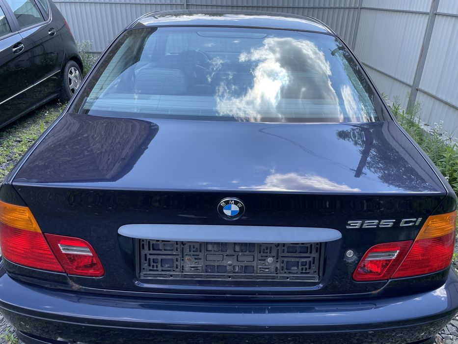 Bmw e46 coupe кришка багажника