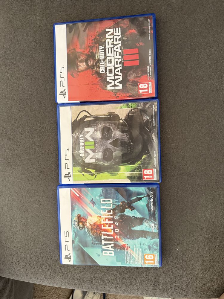 3 Jogos ps5 call of dut 2 e 3 e battefield 2042