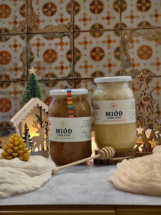 Naturalny Miód pszczeli lipowy z własnej pasieki Pasieka Sawickiego