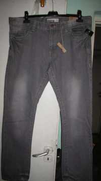 spodnie dżinsowe nowe pas 100do 112cm ,roz.2xl