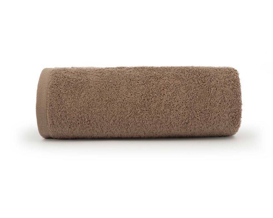 Ręcznik do rąk 50x90 ciemny brąz 450g/m2