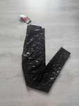 Nowe legginsy lateksowe / wet look, rozm. S