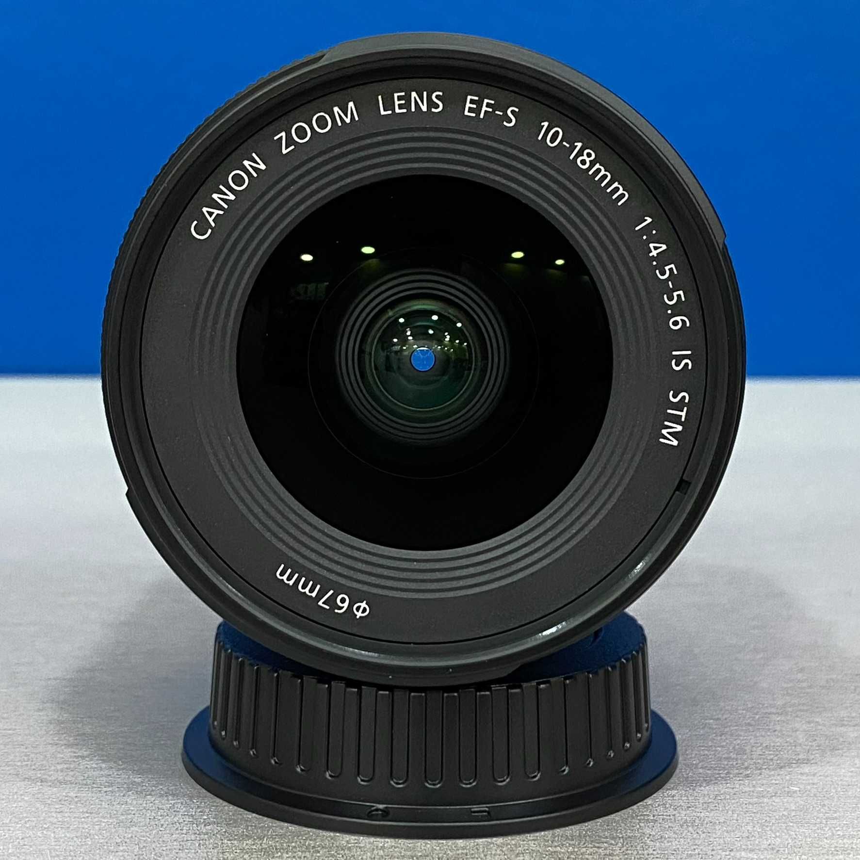 Canon EF-S 10-18mm f/4.5-5.6 IS STM (NOVA - 3 ANOS DE GARANTIA)