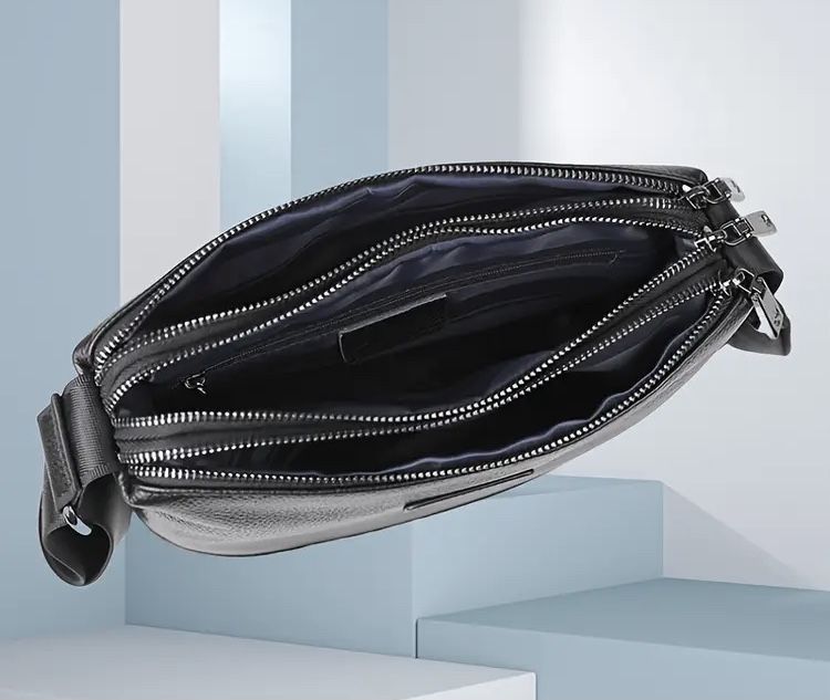 Шкіряна сумка через плече