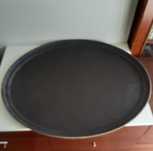 Grande Bandeja Serviço Oval LACOR Fibra Vidro Anti Deslizante 56x68cm
