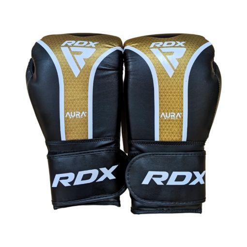 Luvas 16oz Boxe Kickboxing Muay Thai novas da RDX couro