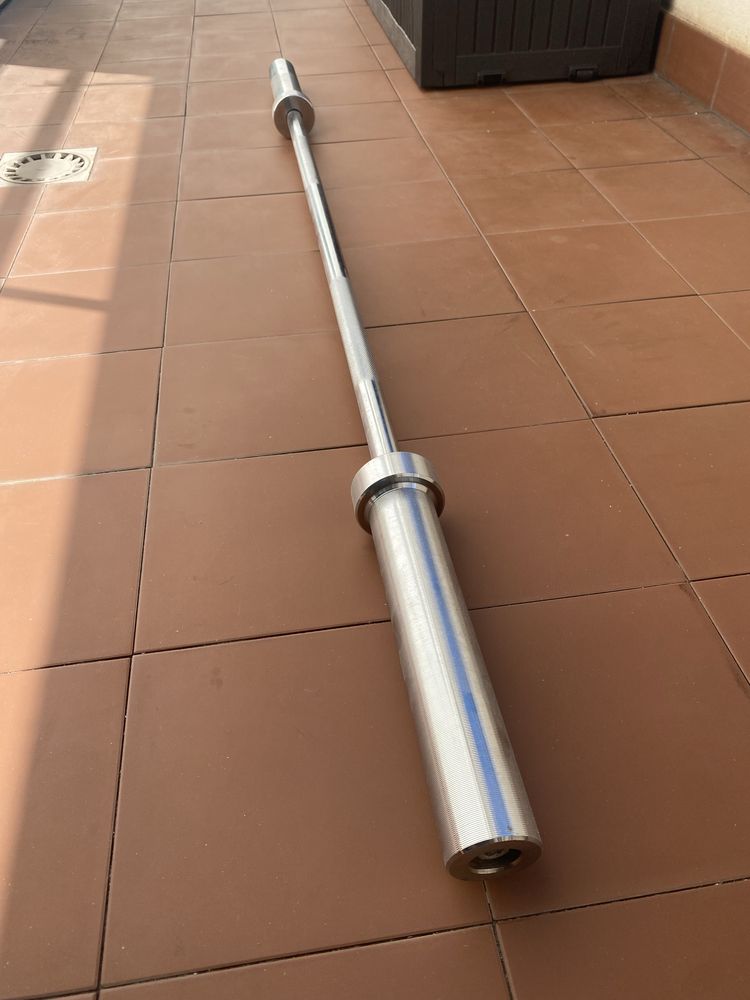 Barra Olímpica 12kg 150 cm 50mm ginásio