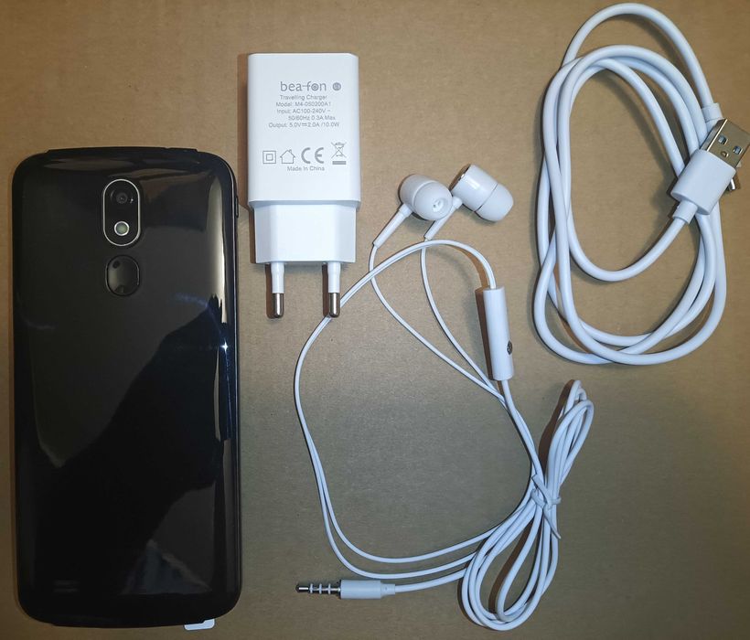 BEAFON M7 Lite Premium Smartfon Dla Seniora Ładowarka Słuchawki Nowy