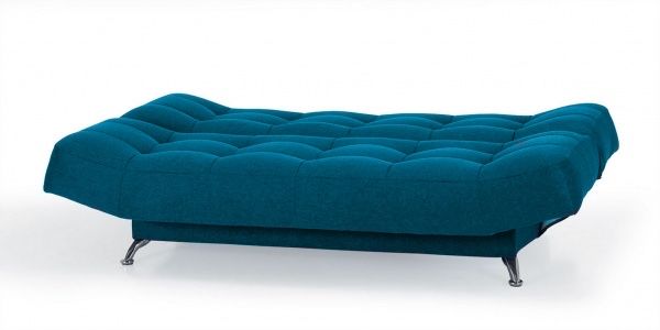 Диван прямой синий 1900x950x950 мм