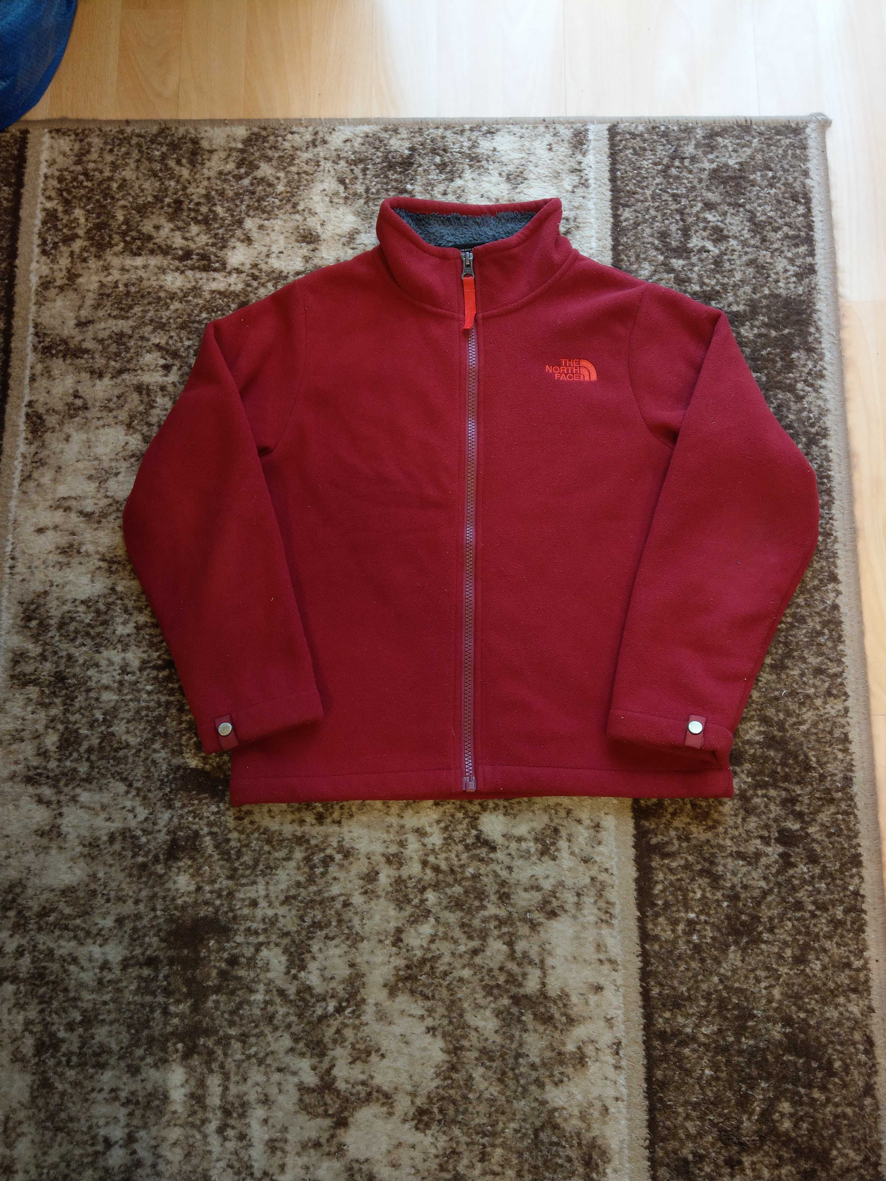 bluza polarowa dziecieca The North Face haft logo