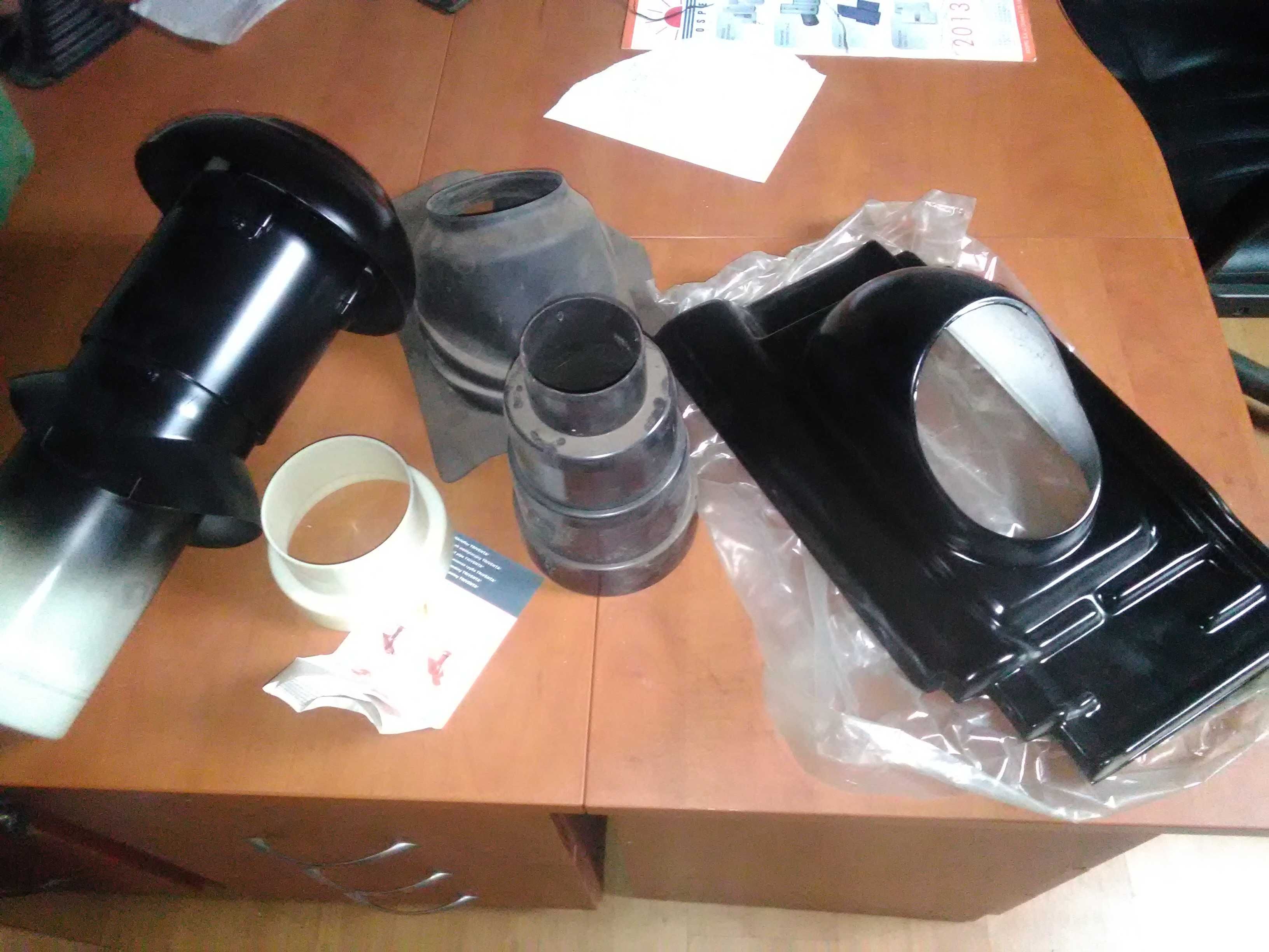 Kominek wentylacyjny Koramic FI 125 mm czarny