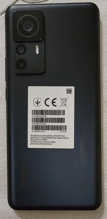 Xiaomi 12T PRO 12GB RAM 256 GB ROM