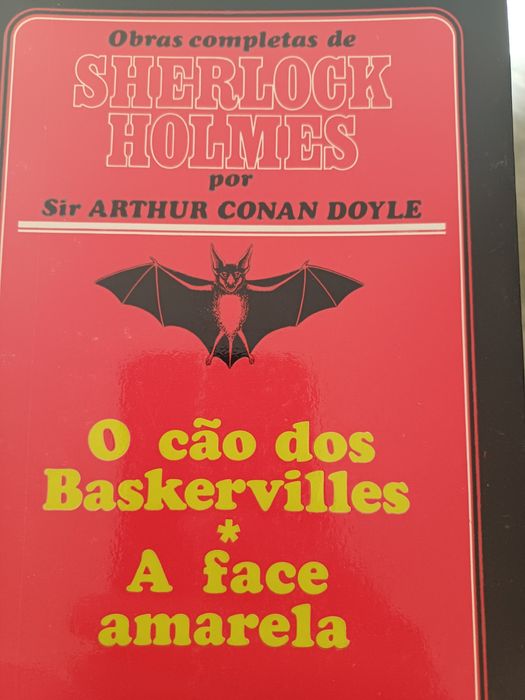 Livros sherlok holmes e Agtha christie