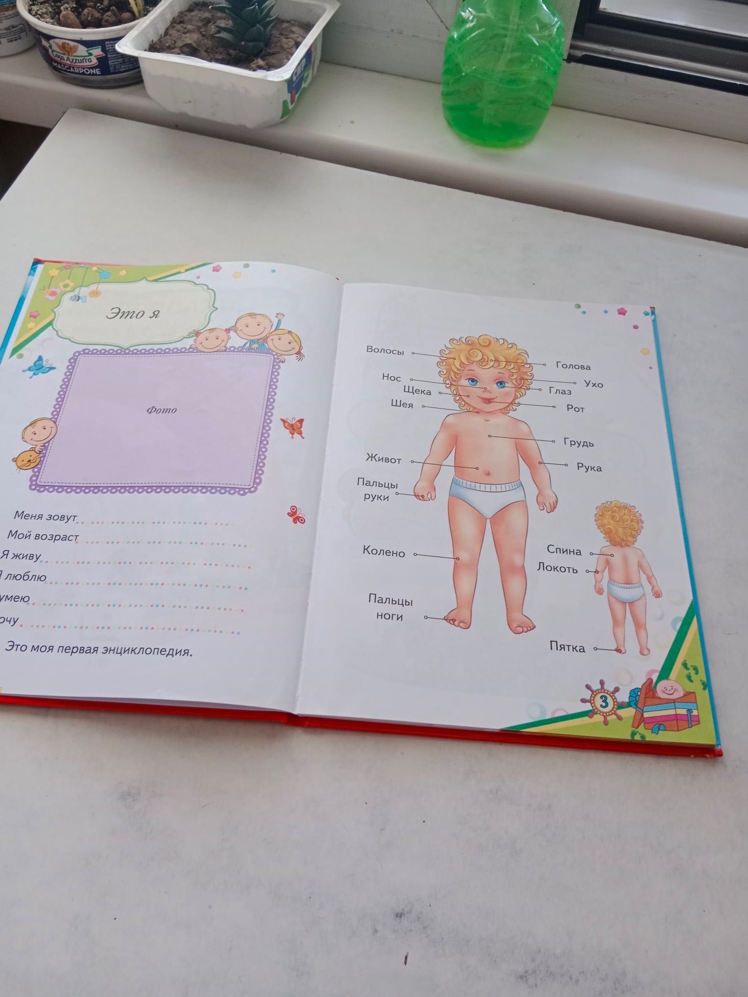 Книга Энциклопедия малыша, от 1 года