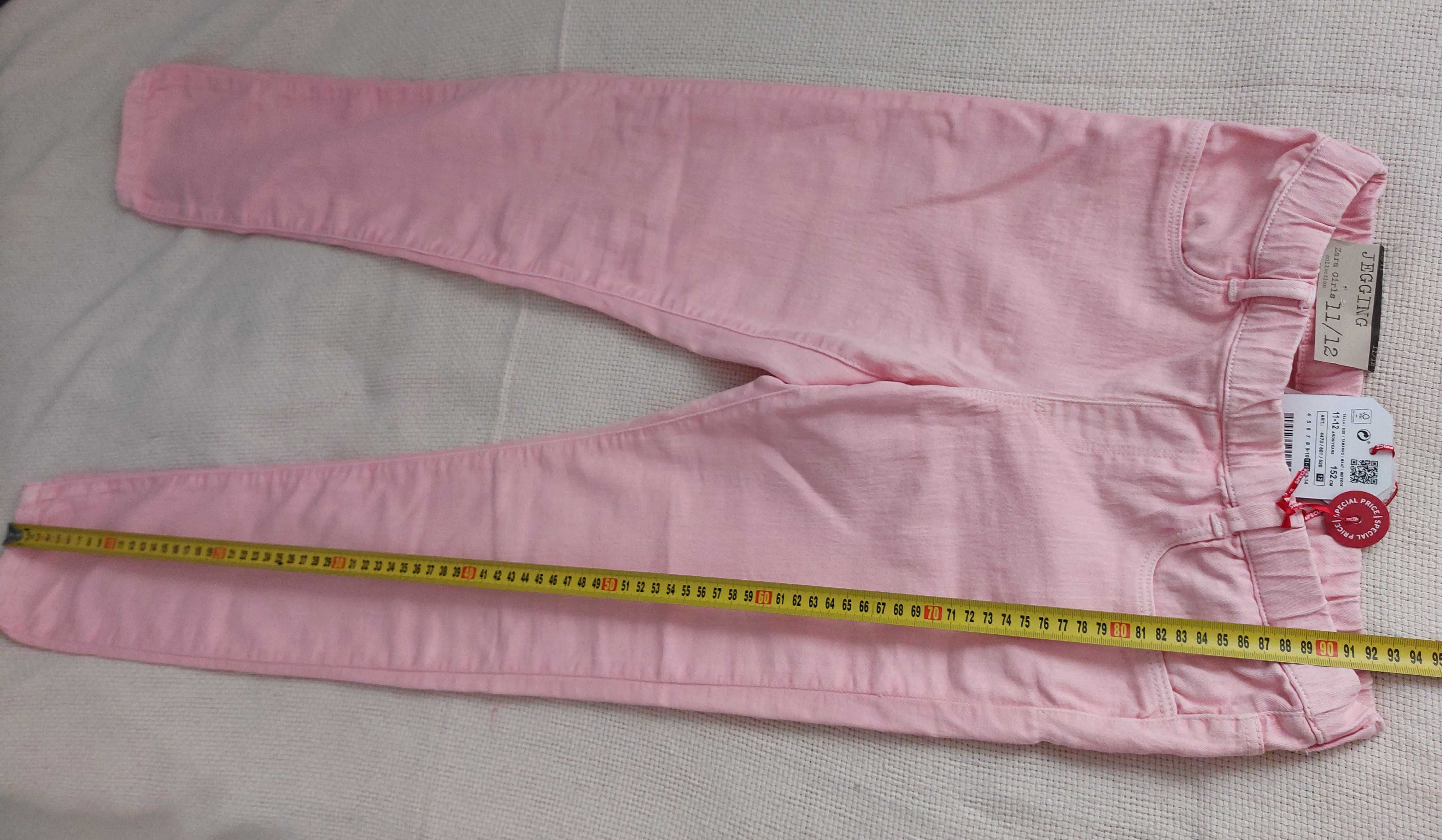 Zara spodnie jeggings 11-12L/152cm nowe