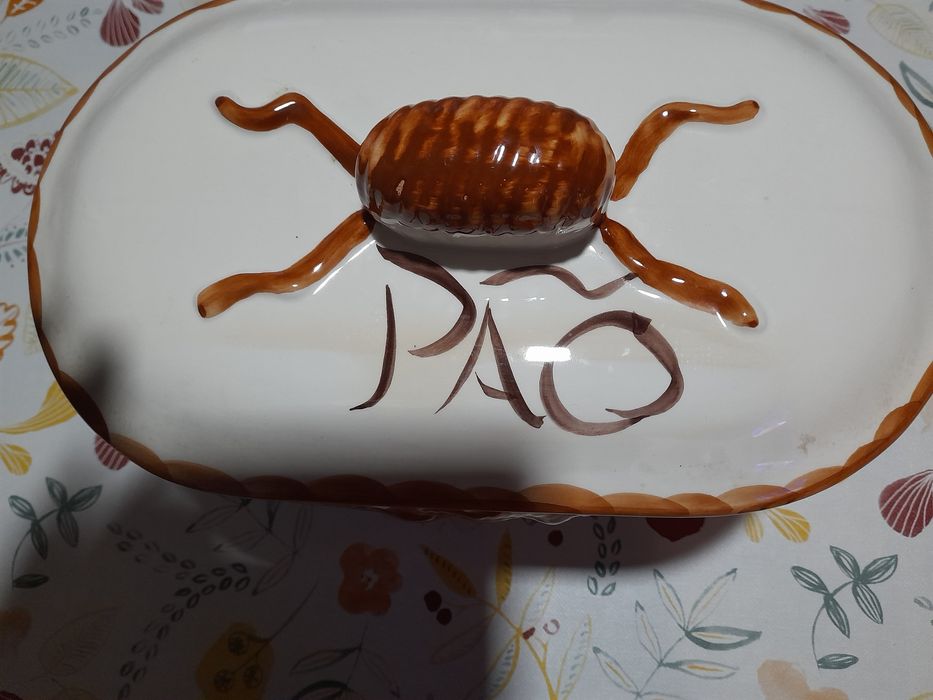 Caixa pão  porcelana