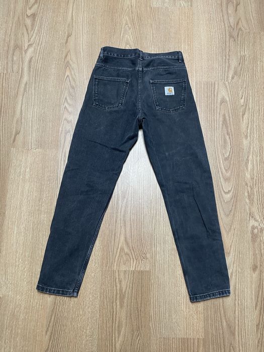 Carhartt WIP Newel Pant 26 — чорні джинси (оригінал)