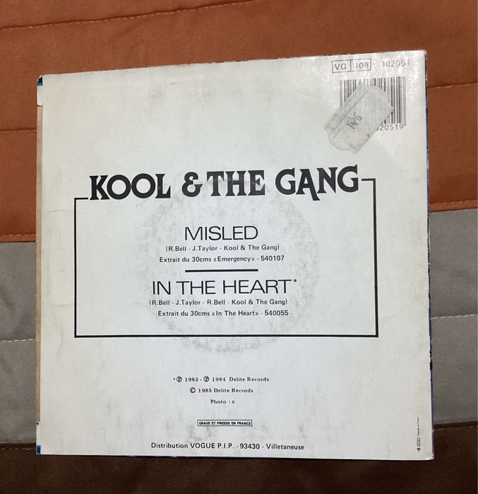 Single Kool and The Gang Edição Francesa 1985
