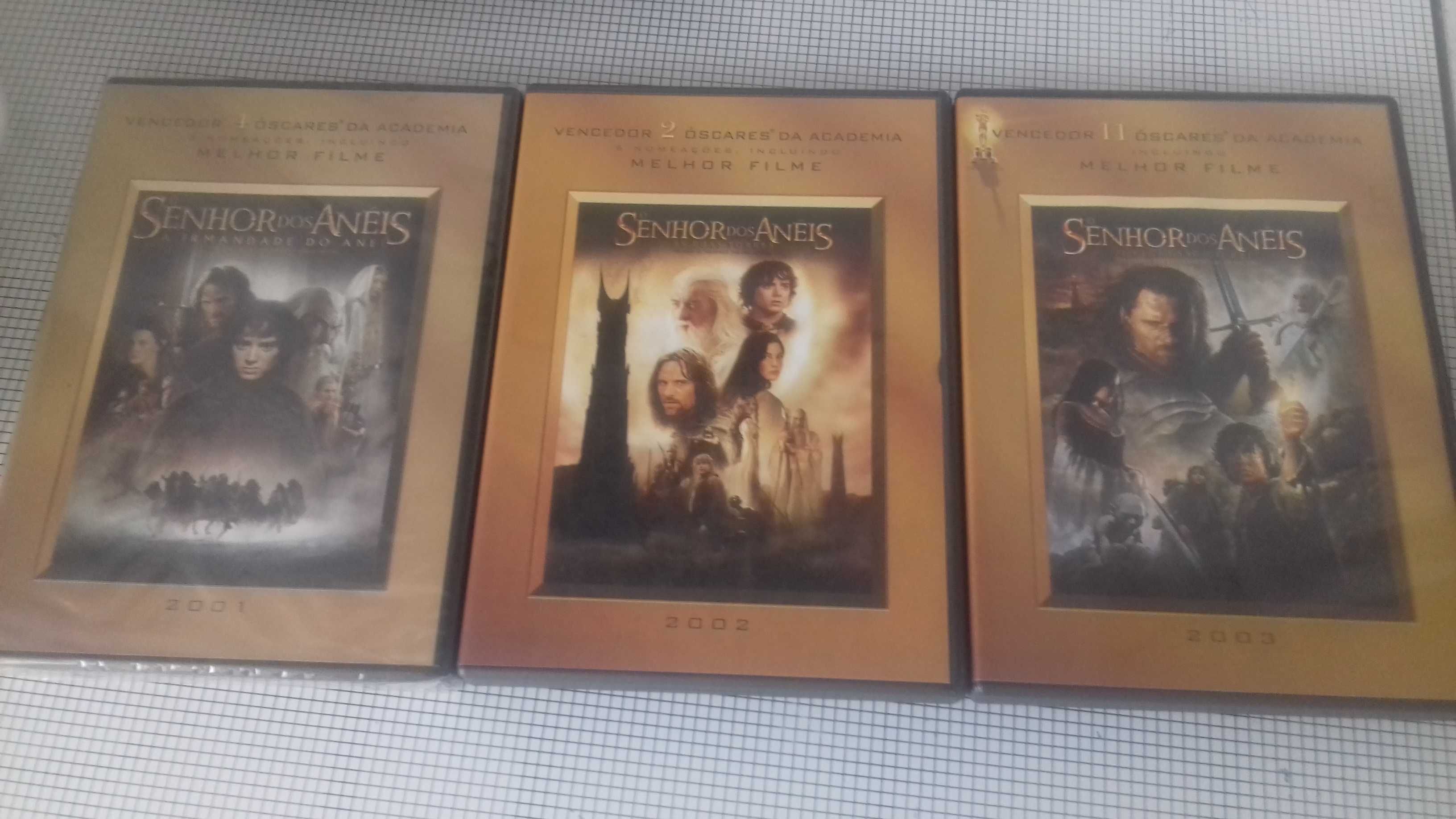 DVD triologia Senhor dos aneis Visão/Expresso