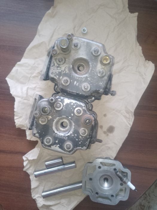 Поршнева ,циліндри головки .Gilera 64mm