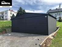 Garaż Blaszany 6x5 BTX 7016 Antracyt Mat