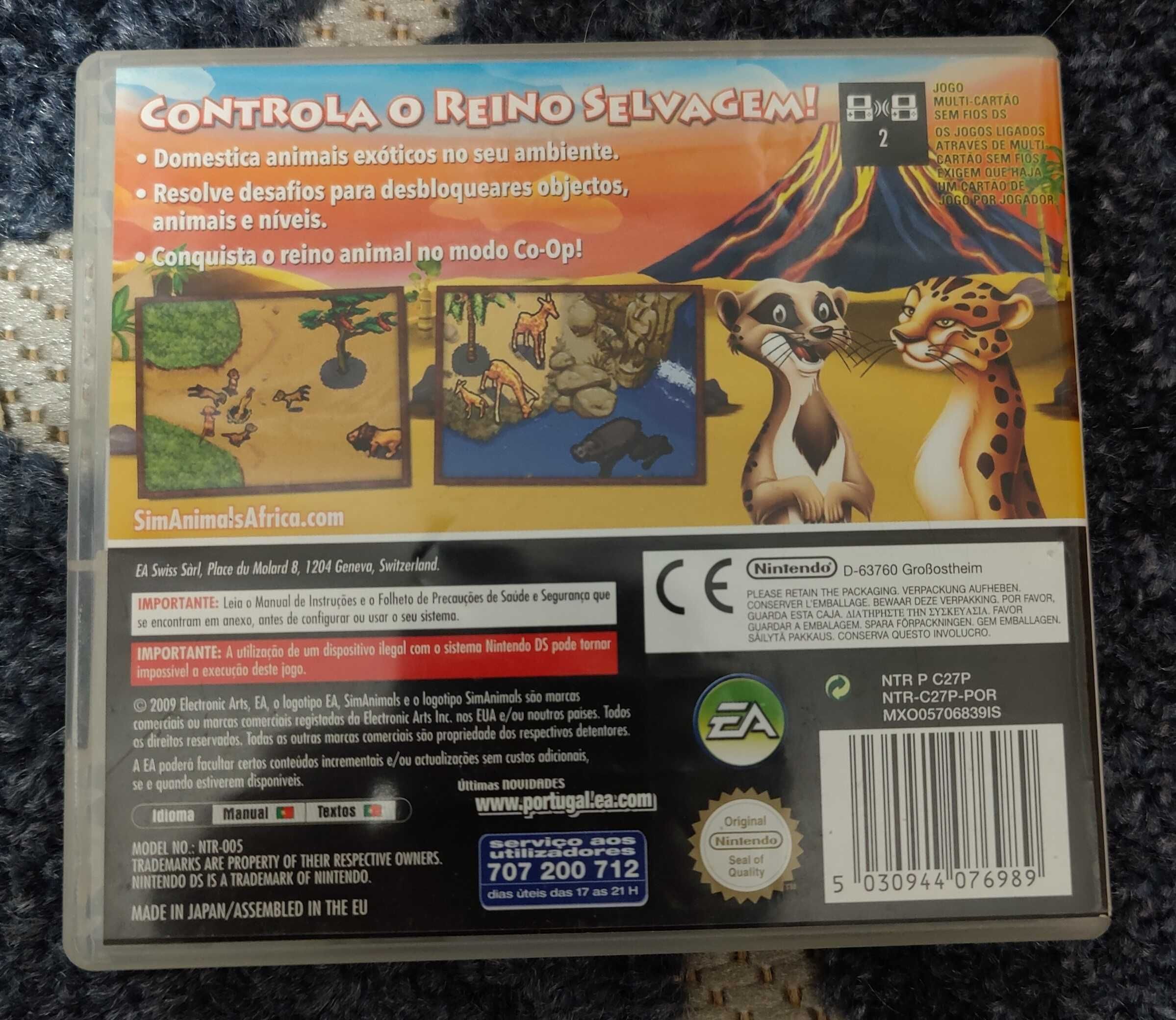 SimAnimals Africa nintendo DS