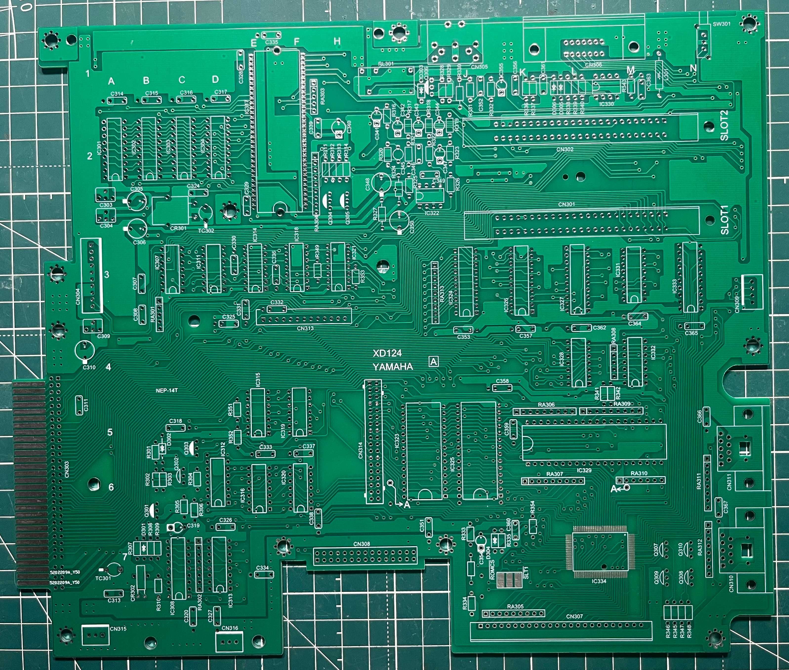 Комплект плат для складання MSX-2 комп’ютера  Yamaha YIS503III.