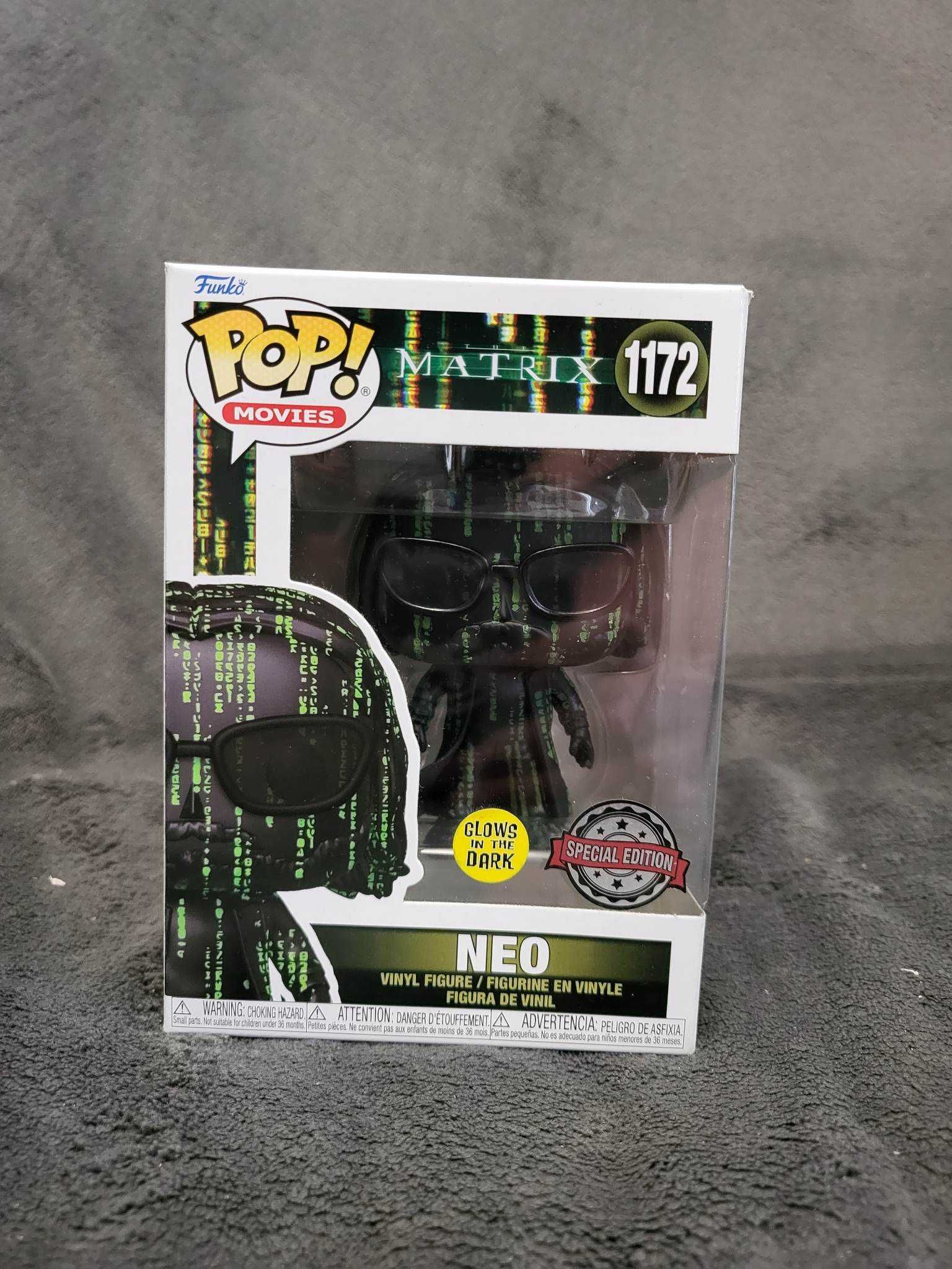 Funko POP! Movies, Matrix 1172, Neo, Glow