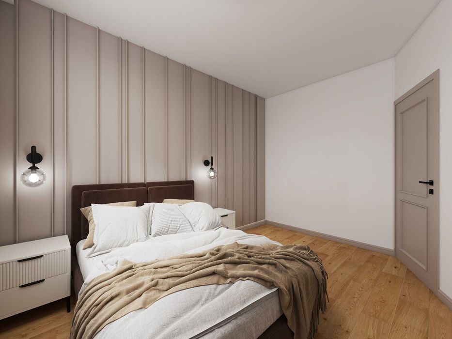 **Nowe 2 pokojowe mieszkanie z balonem garderobą wykończone pod klucz*